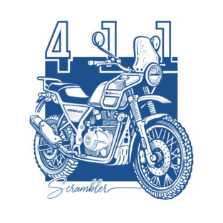 royal enfield himalayan 411 scrambler T-Shirt