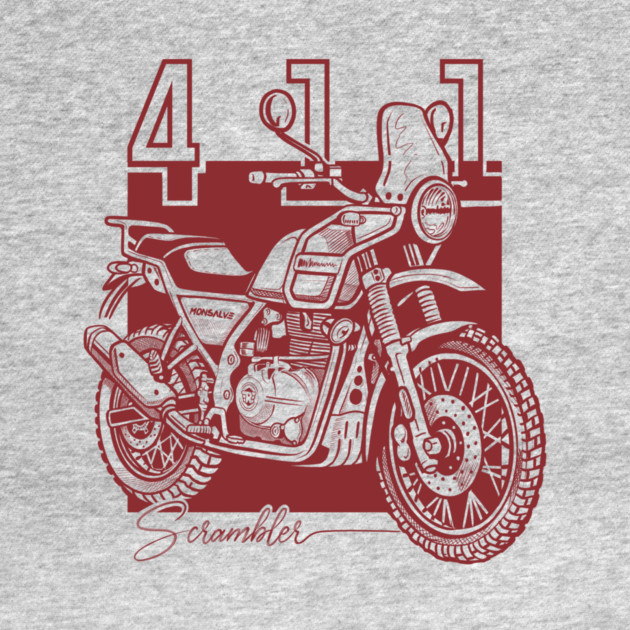 royal enfield himalayan, motorcycle art by monsalveautos