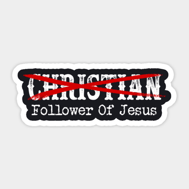 Follower Of Jesus Sticker by Charles's Store 8