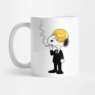 Snoopy as Sanji Mug