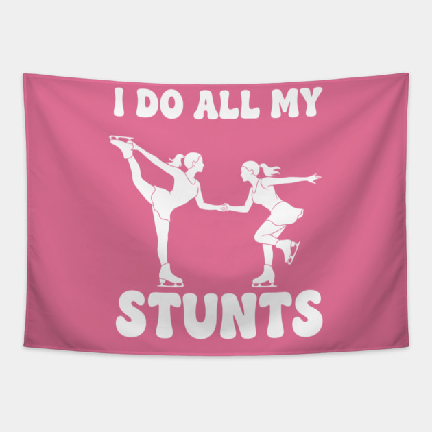 I Do All My Stunts Tapestry by enrynz