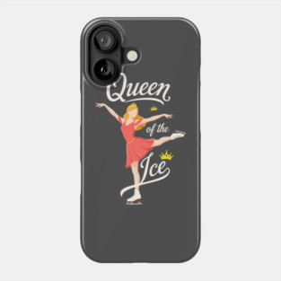 Queen of the Ice Skating Phone Case