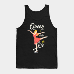 Queen of the Ice Skating Tank Top
