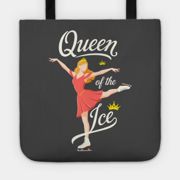 Queen of the Ice Skating Tote by enrynz