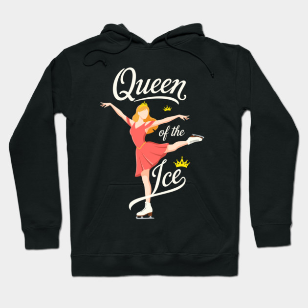 Queen of the Ice Skating Hoodie by enrynz