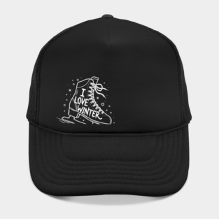I Love Winter: Ice Skating Hat