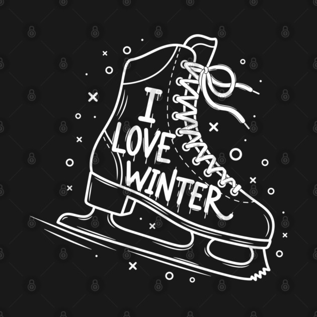 I Love Winter: Ice Skating by enrynz