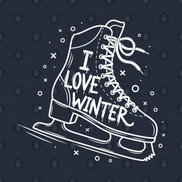 I Love Winter: Ice Skating by enrynz