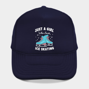 Just a Girl Who Loves Ice Skating Hat