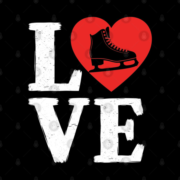 Love Ice Skating Heart by enrynz