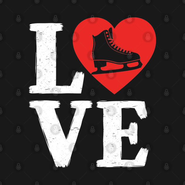 Love Ice Skating Heart by enrynz