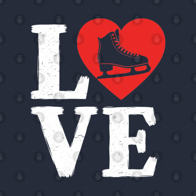 Love Ice Skating Heart by enrynz