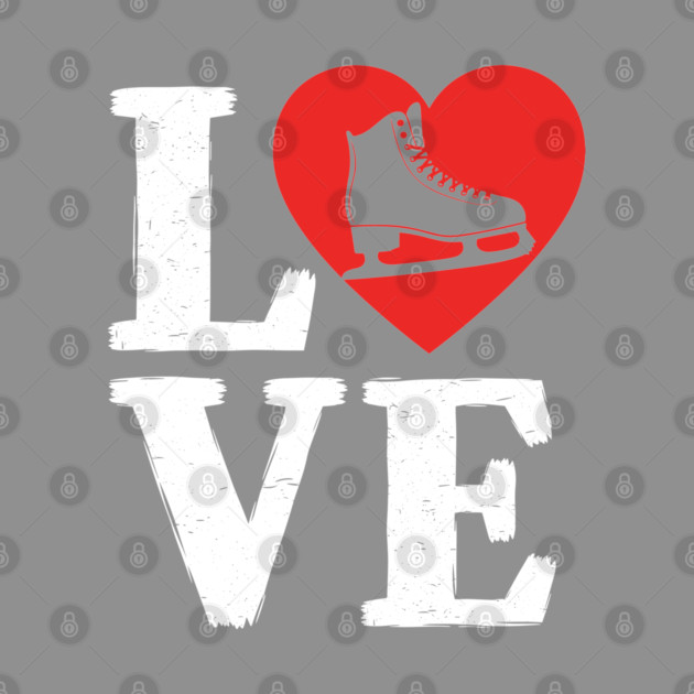 Love Ice Skating Heart by enrynz