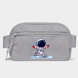 Cute Astronaut Ice Skating Bag