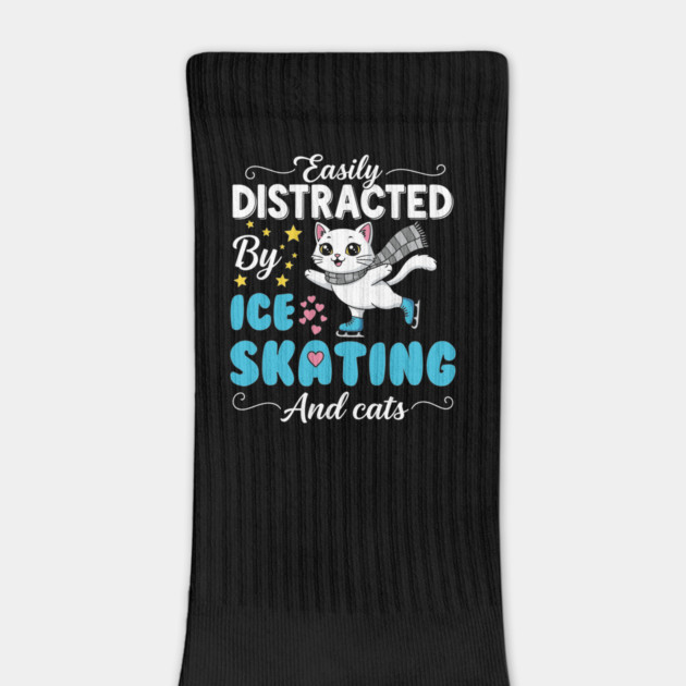 Easily Distracted by Ice Skating & Cats by enrynz