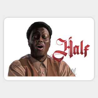 Bad Santa: Half Magnet