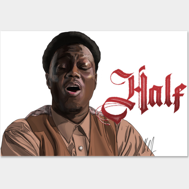 Bad Santa: Half Wall Art by 51Deesigns