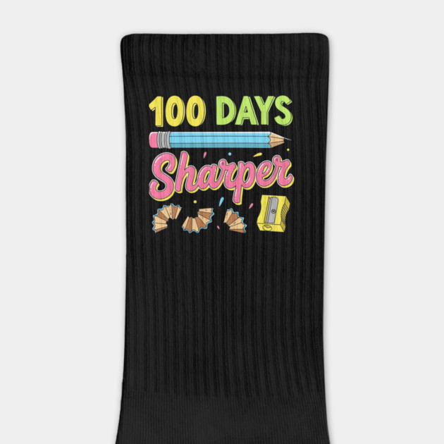 100 Days Sharper - Funny Pencil Pun by enrynz
