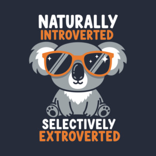 Naturally Introverted Koala T-Shirt