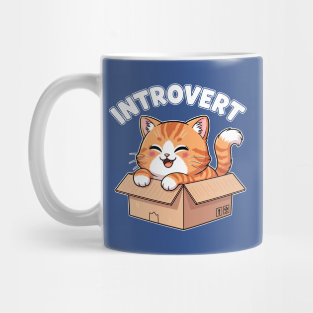 Kawaii Introvert Cat by enrynz