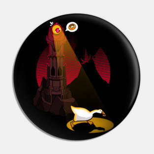 Lord of the HONKS Pin