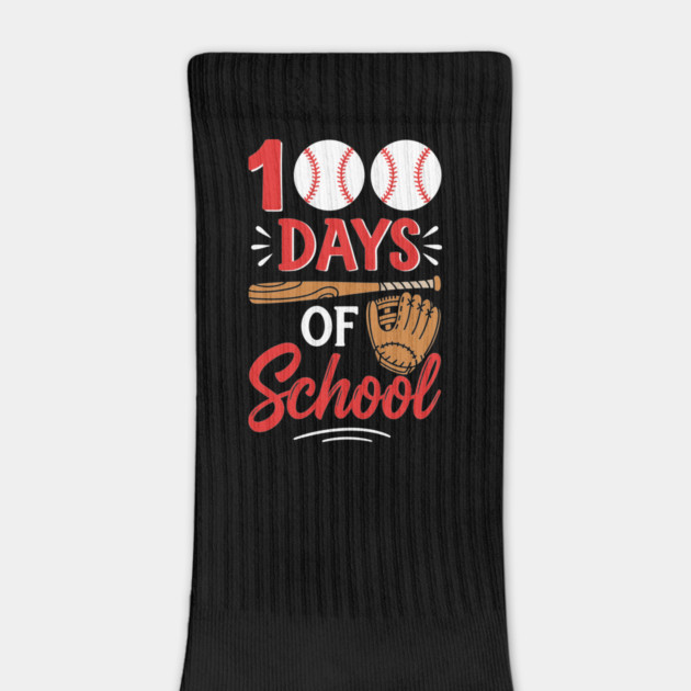 100 Days of School Baseball Home Run! by enrynz