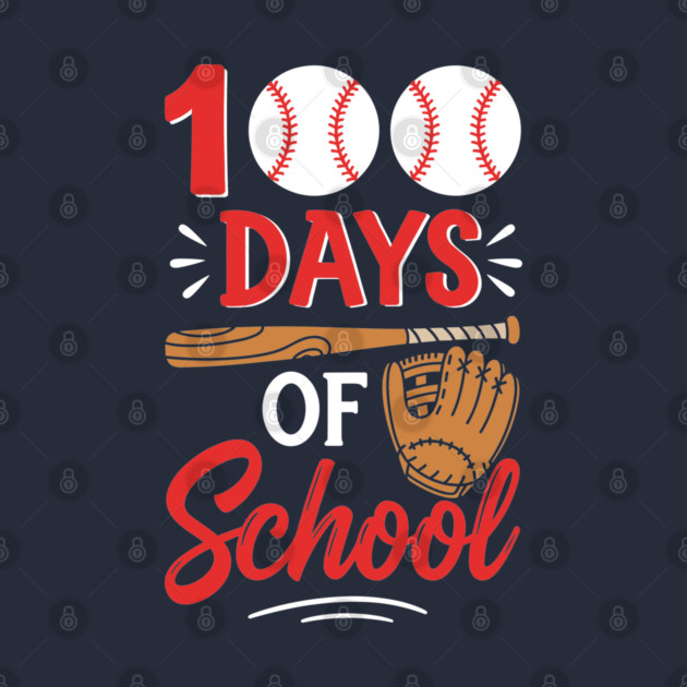 100 Days of School Baseball Home Run! by enrynz