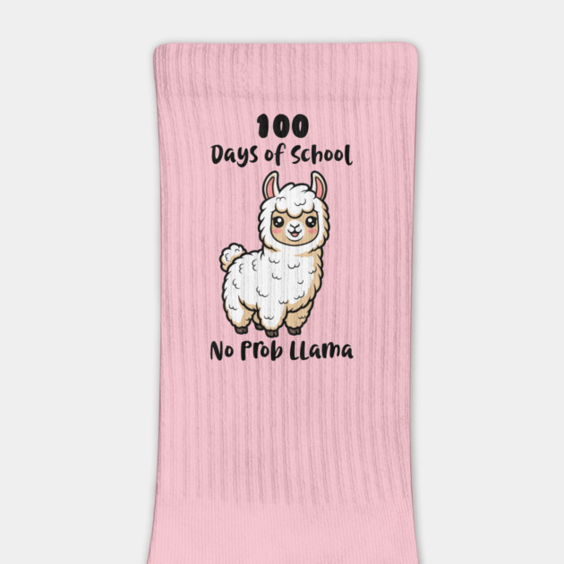 Cute Llama 100 Days of School by enrynz