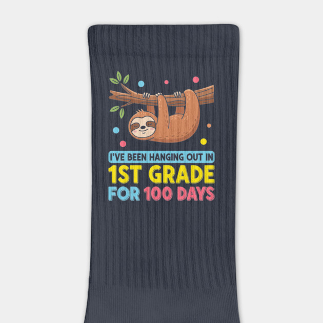 Cute Sloth: 100 Days Hanging in 1st Grade! by enrynz