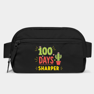 100 Days Sharper Funny Cactus Bag