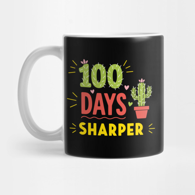 100 Days Sharper Funny Cactus by enrynz