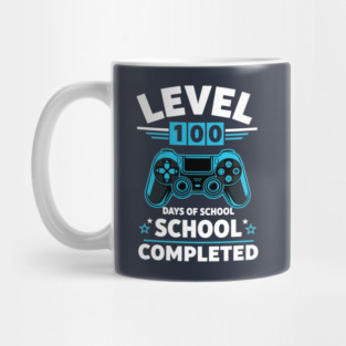 Level 100 Unlocked: 100 Days of School Mug