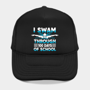 I Swam Through 100 Days of School Hat