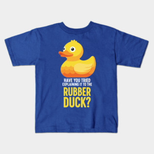 Rubber Duck Debugging Meme Kids T-Shirt