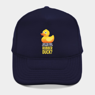 Rubber Duck Debugging Meme Hat