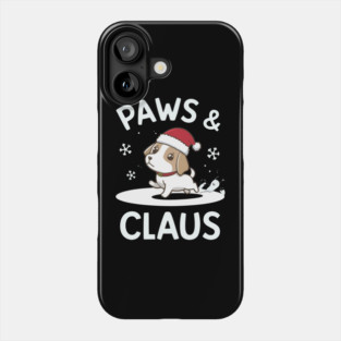 Paws & Claus Cute Christmas Phone Case