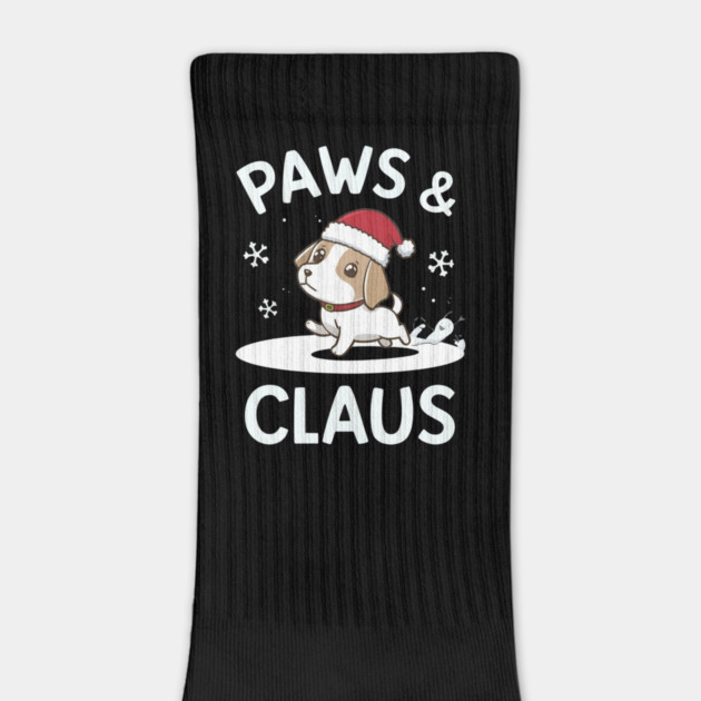 Paws & Claus Cute Christmas by Ink Lines
