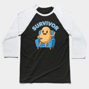 Potato Survivor Baseball T-Shirt