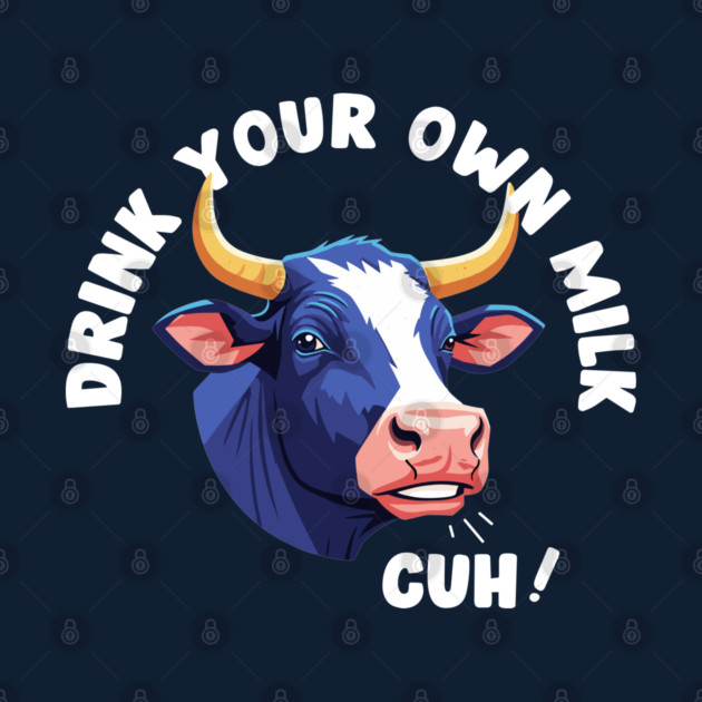 Cow's Milk Vegan Joke by enrynz