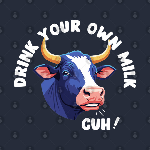 Cow's Milk Vegan Joke by enrynz