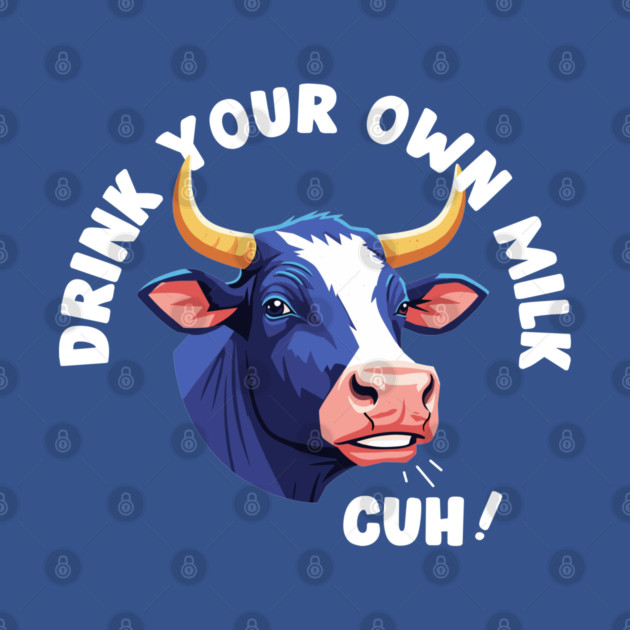 Cow's Milk Vegan Joke by enrynz