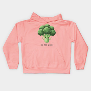 Eat Your Veggies Kids Hoodie