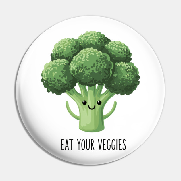 Eat Your Veggies Pin by enrynz