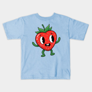 Happy Strawberry Kids T-Shirt