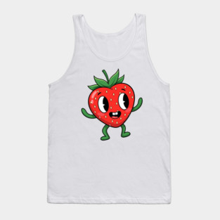 Happy Strawberry Tank Top