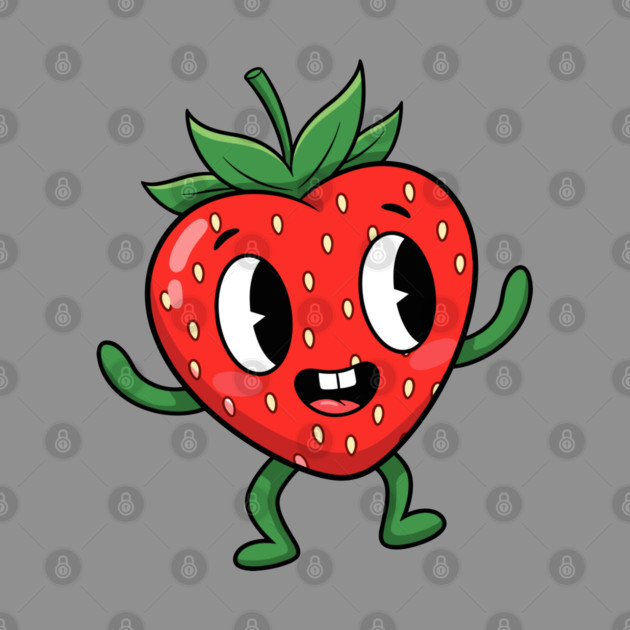 Happy Strawberry by enrynz