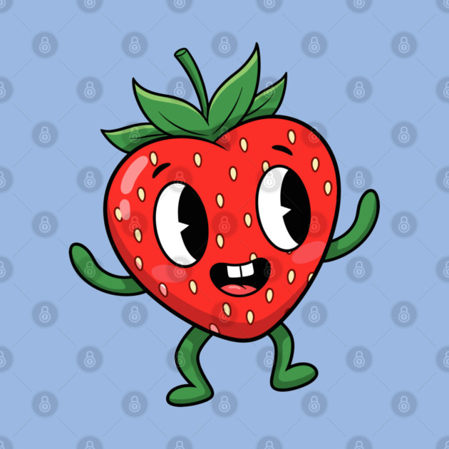 Happy Strawberry by enrynz