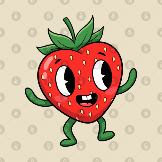 Happy Strawberry by enrynz