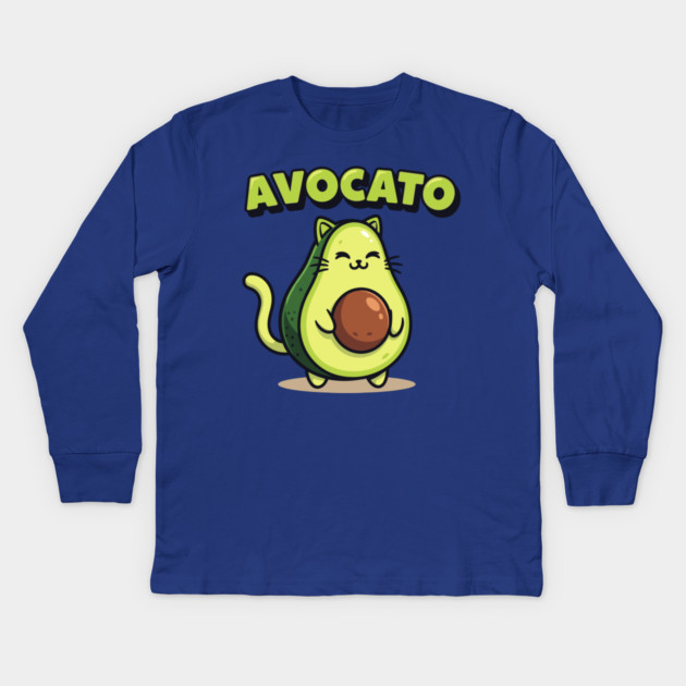 Avocato Kids Long Sleeve T-Shirt by enrynz