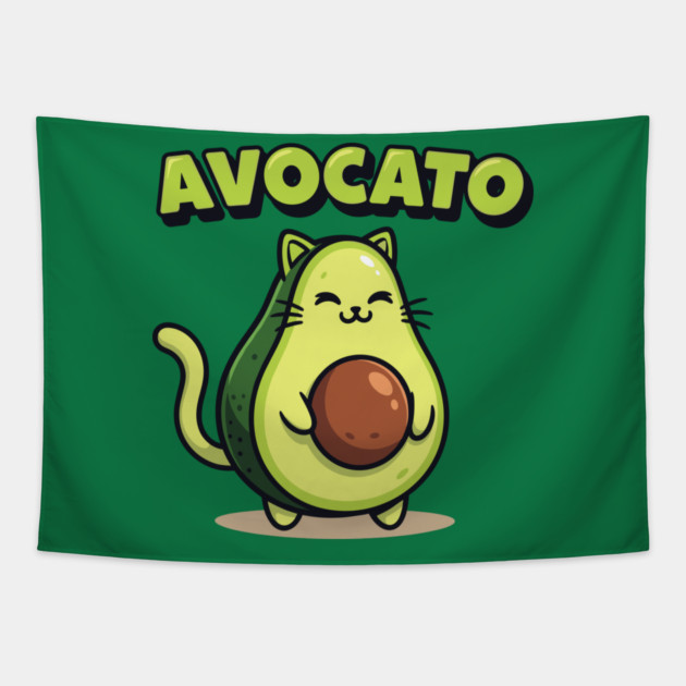 Avocato Tapestry by enrynz